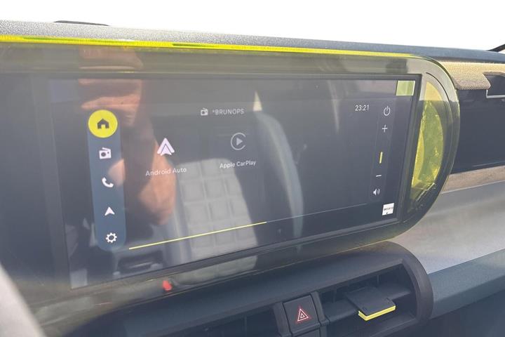 Gul Fiat Grande Panda fra 2025