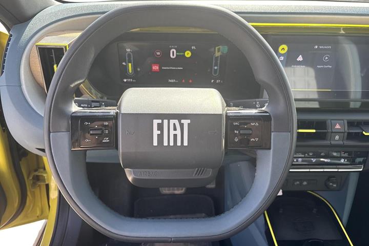Gul Fiat Grande Panda fra 2025