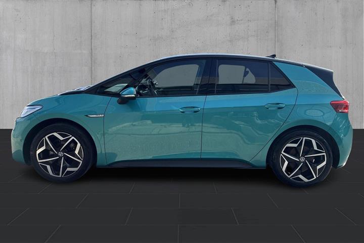 Blå VW ID.3 fra 2022