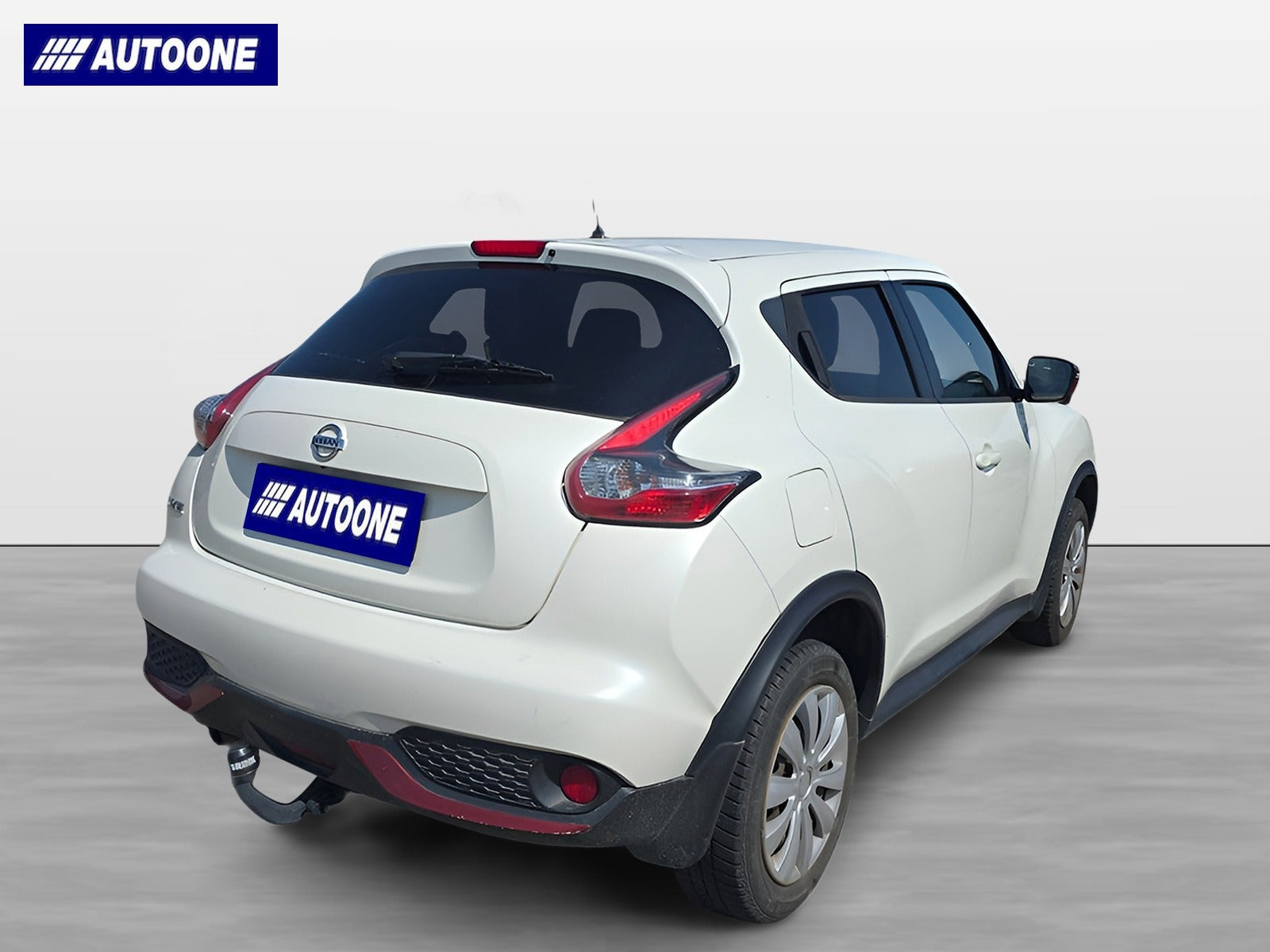 Hvid Nissan Juke fra 2011
