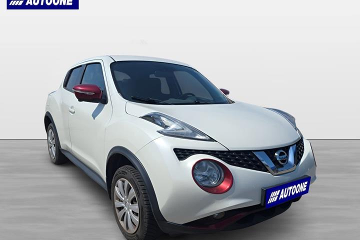 Hvid Nissan Juke fra 2011