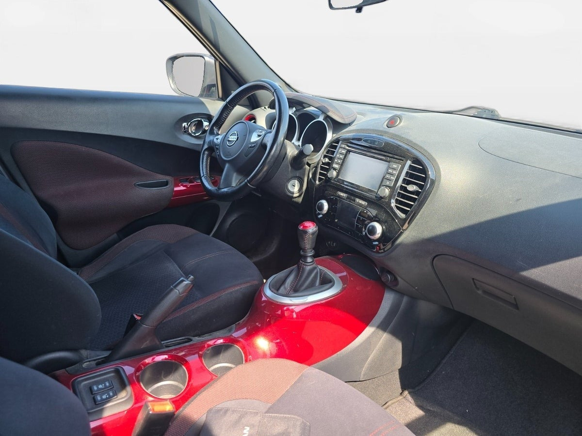 Hvid Nissan Juke fra 2011