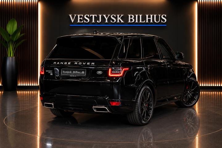 Sort Land Rover Range Rover sport fra 2018