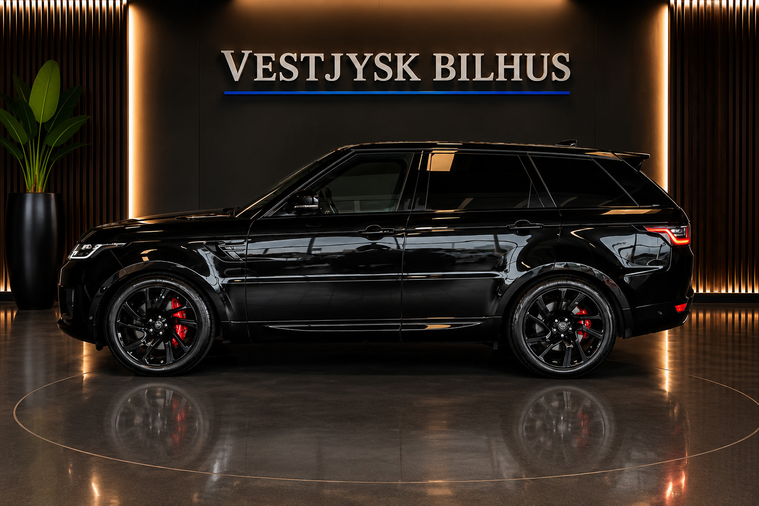 Sort Land Rover Range Rover sport fra 2018