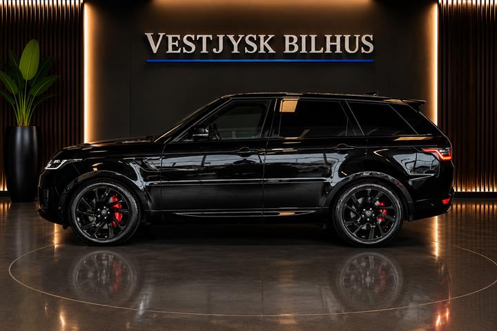 Sort Land Rover Range Rover sport fra 2018