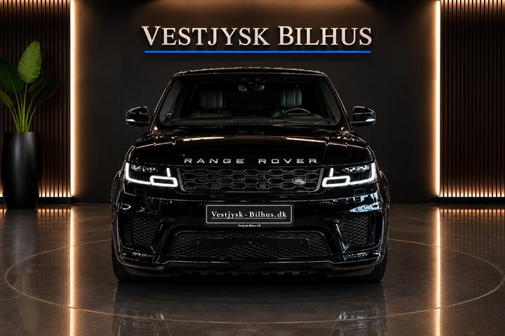Sort Land Rover Range Rover sport fra 2018