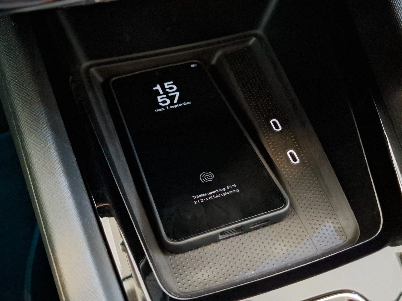 Blå Skoda Octavia fra 2021