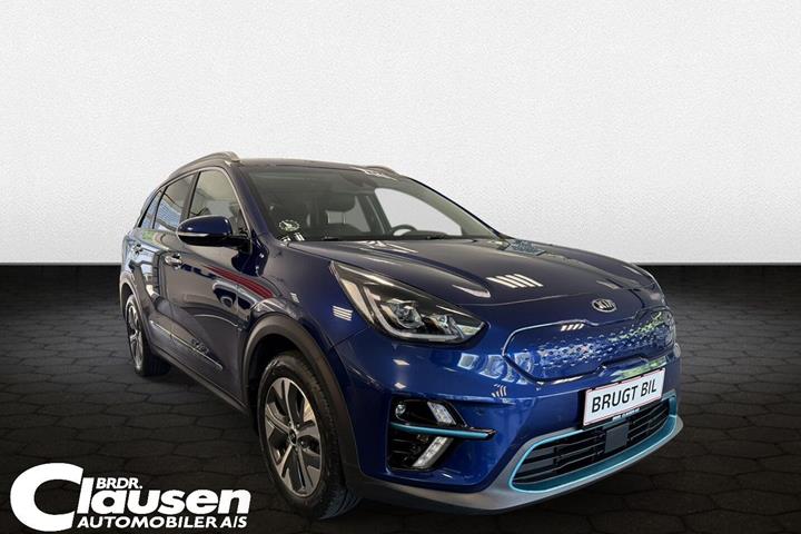 Blå Kia e-Niro fra 2021