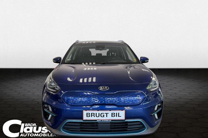 Blå Kia e-Niro fra 2021