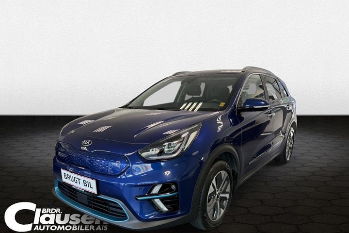 Blå Kia e-Niro fra 2021