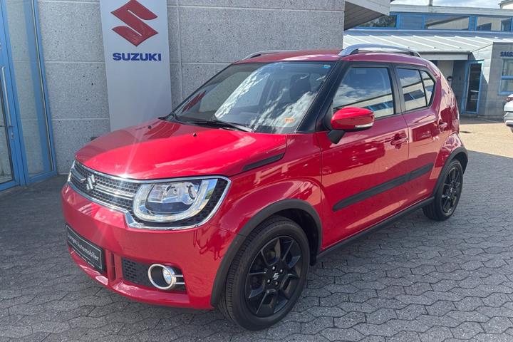 Rød Suzuki Ignis fra 2020