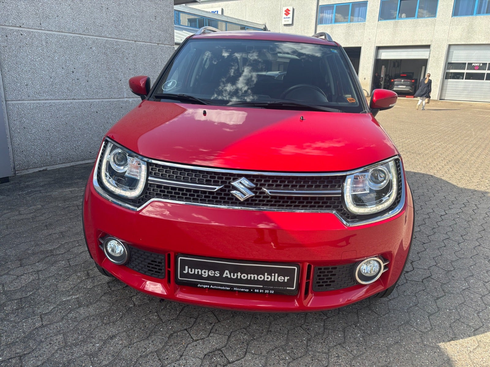 Rød Suzuki Ignis fra 2020
