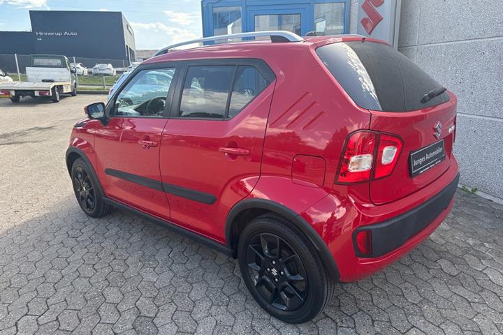 Rød Suzuki Ignis fra 2020