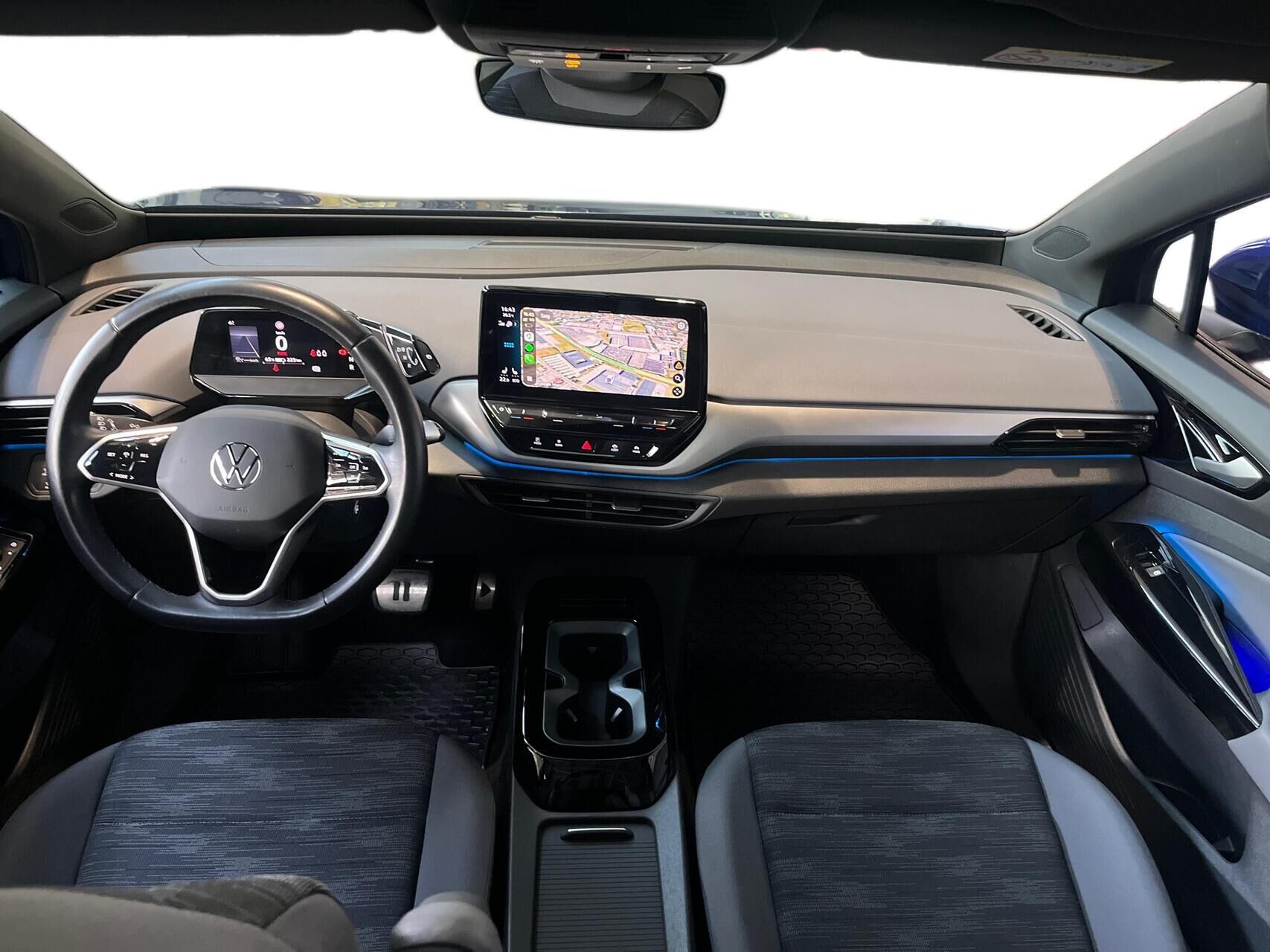 Blå VW ID.4 fra 2023