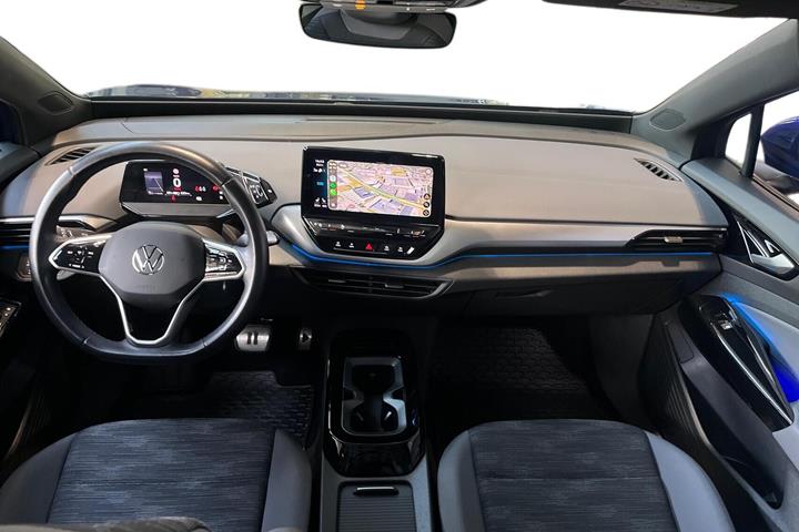 Blå VW ID.4 fra 2023
