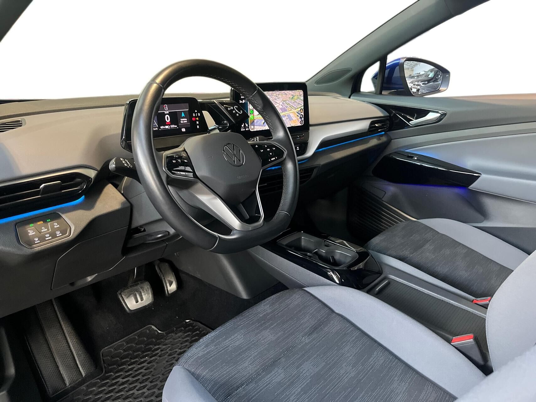 Blå VW ID.4 fra 2023