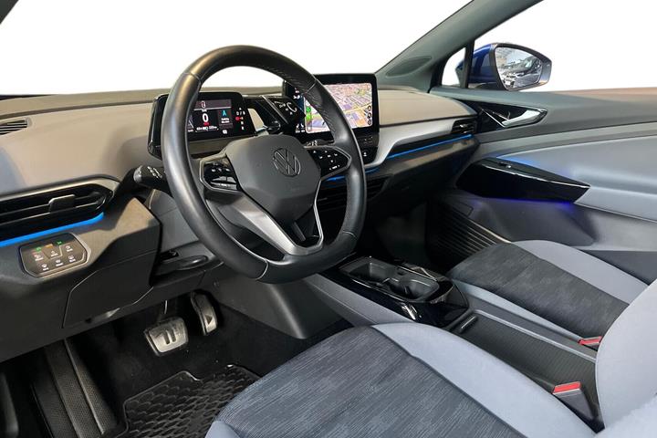 Blå VW ID.4 fra 2023