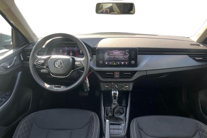 Blå Skoda Kamiq fra 2021