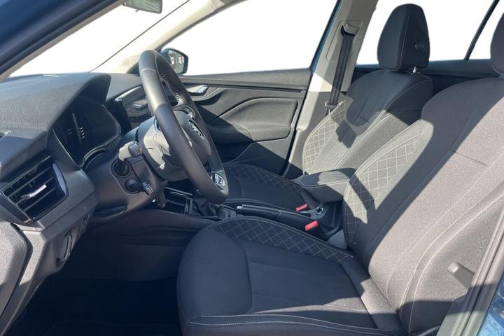 Blå Skoda Kamiq fra 2021
