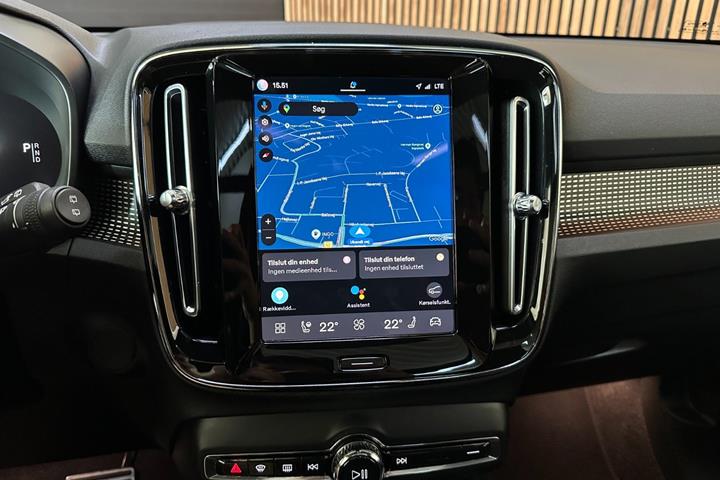 Sort Volvo XC40 fra 2021