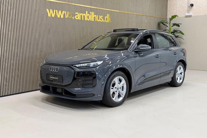 Grå Audi Q6 e-tron fra 2026