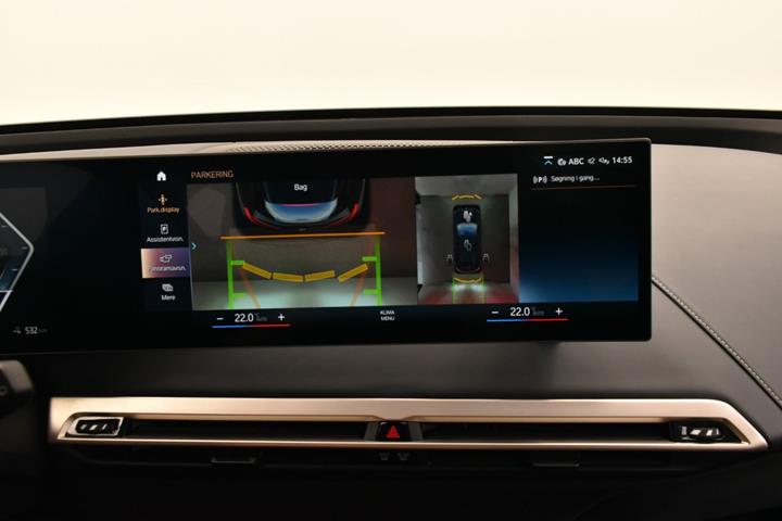 Sort BMW iX fra 2022
