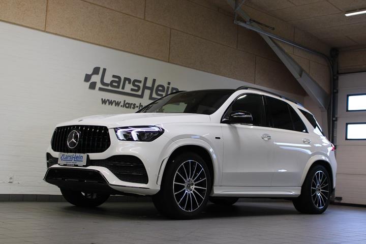 Hvid Mercedes GLE350 de fra 2021