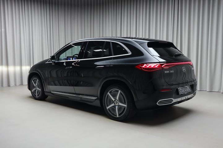 Sort Mercedes EQE350 SUV fra 2026