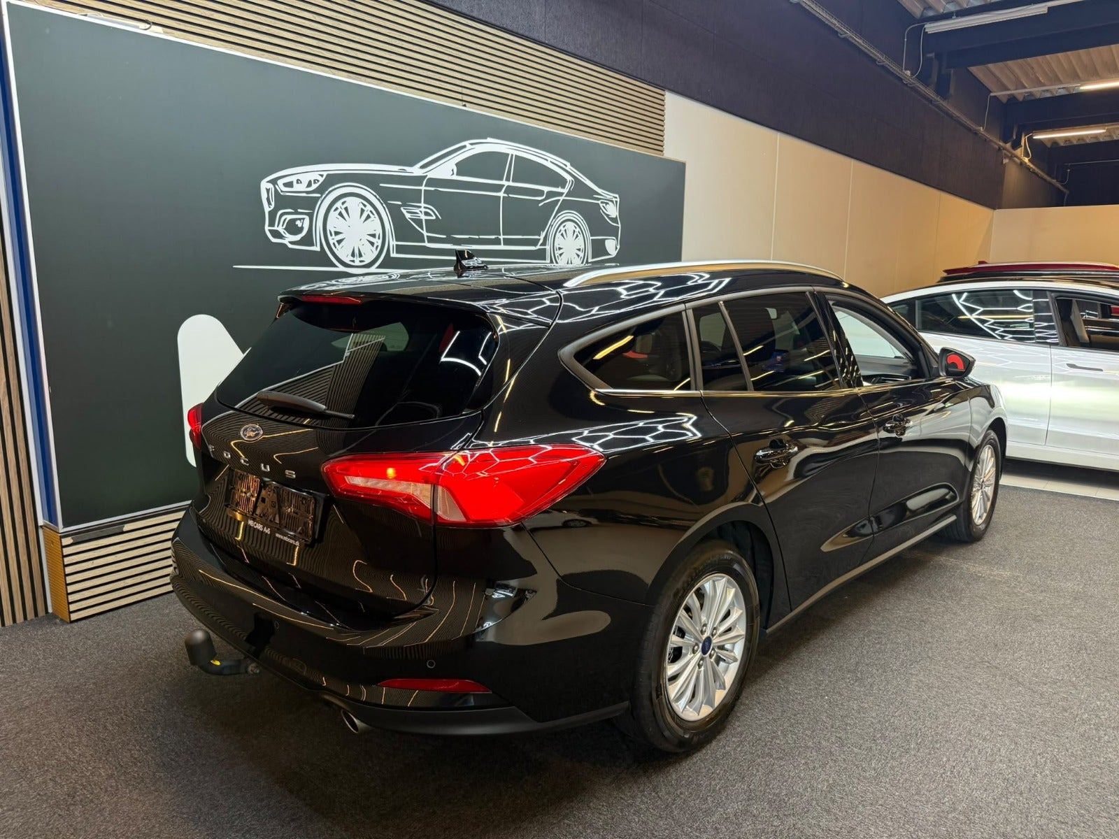 Sort Ford Focus fra 2021