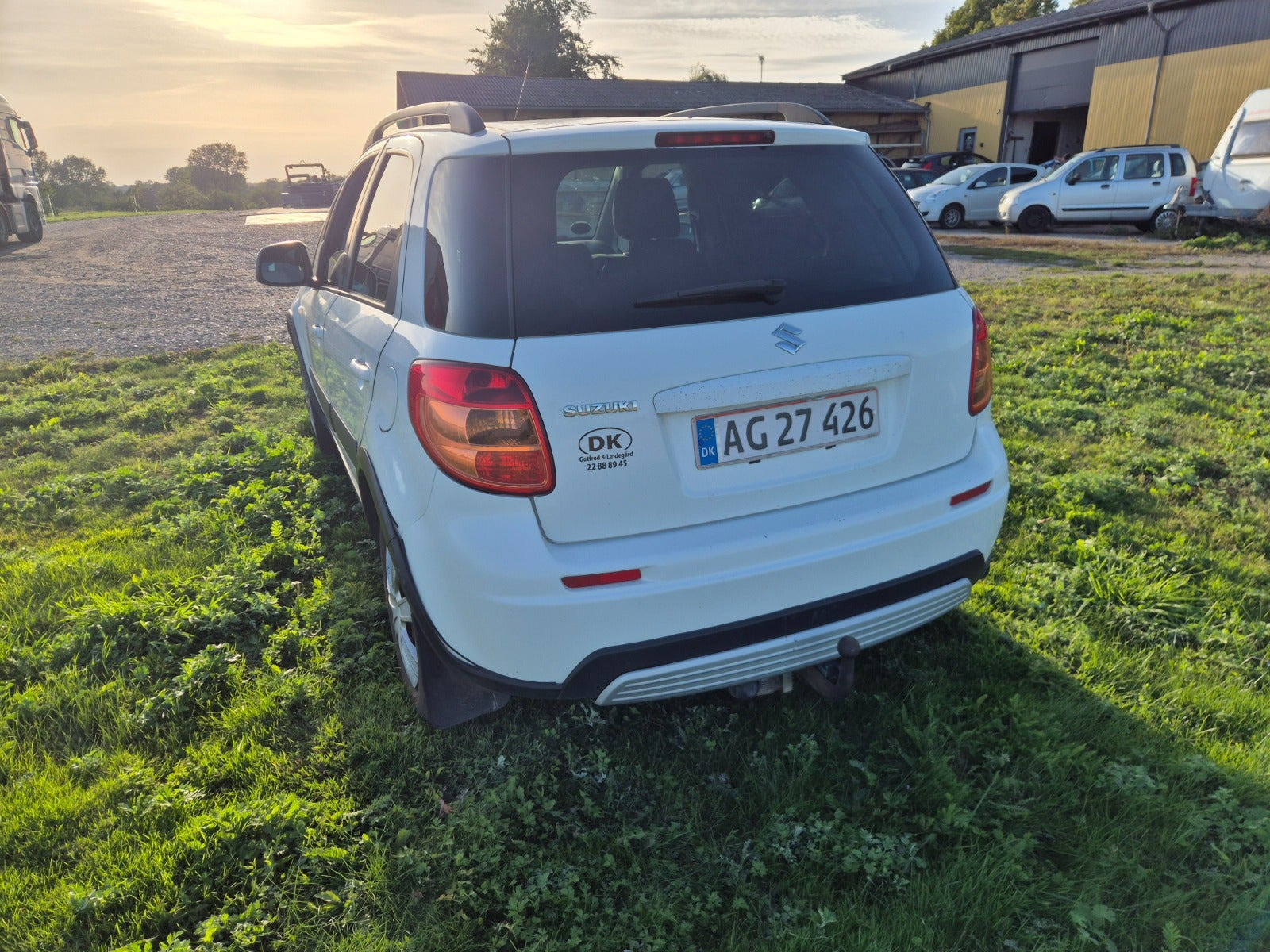 Hvid Suzuki SX4 fra 2007