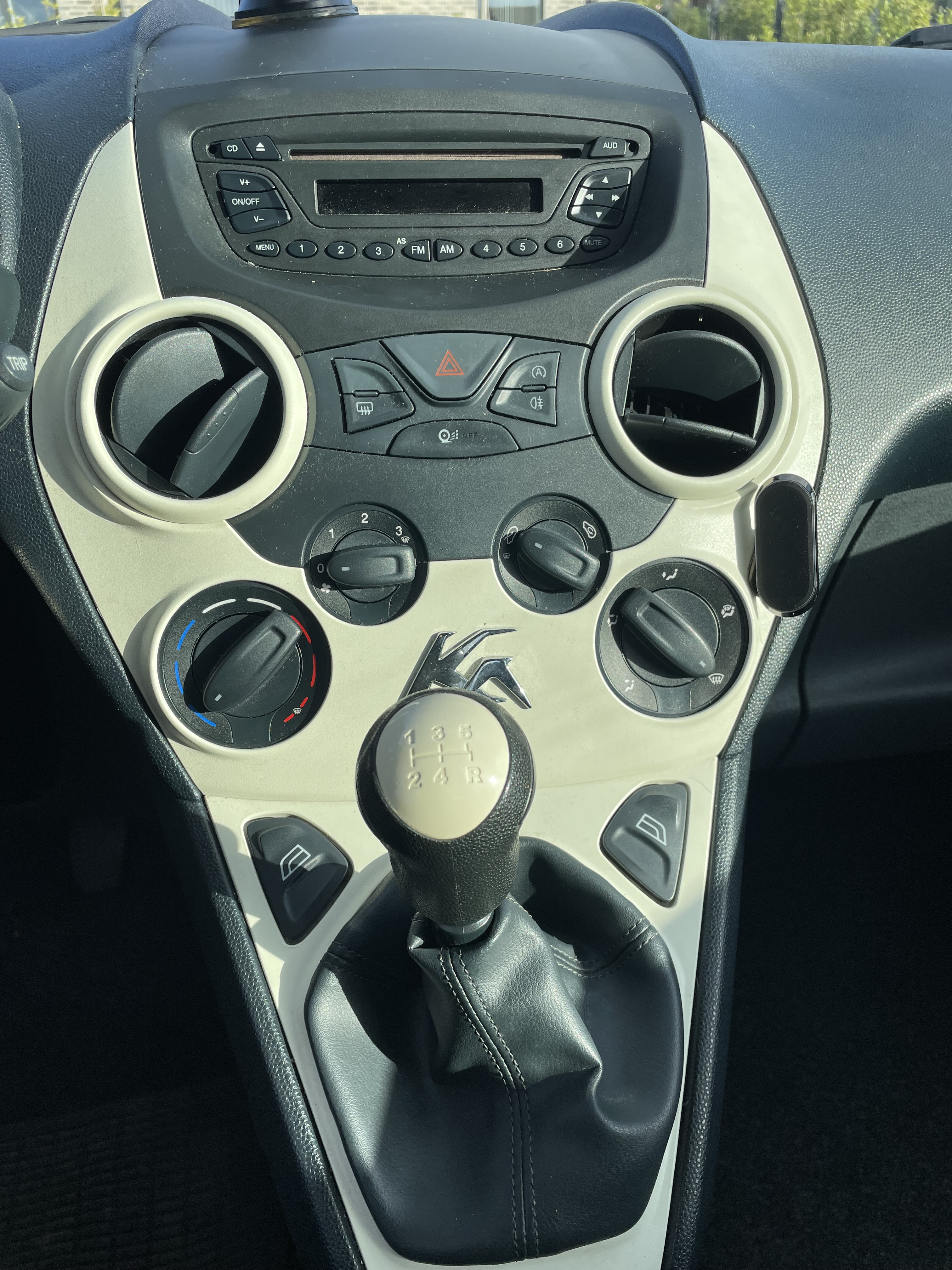 Sort Ford Ka fra 2013