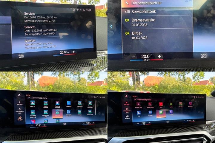Grå BMW i4 fra 2021