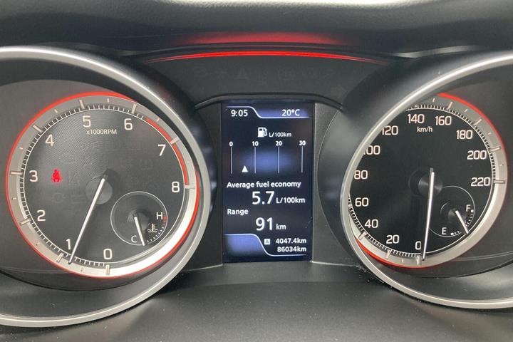 Sølv Suzuki Swift fra 2017