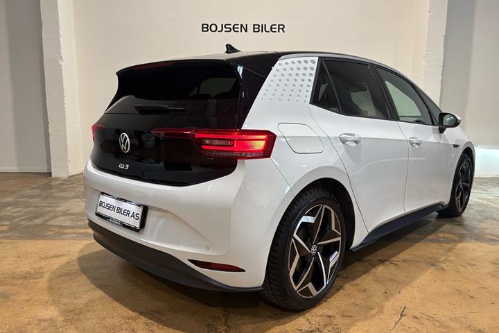 Hvid VW ID.3 fra 2022