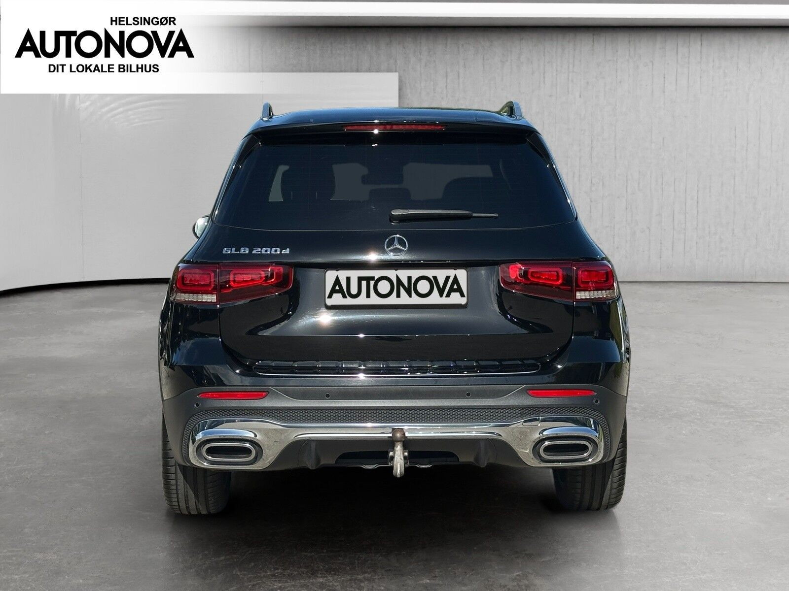Sort Mercedes GLB200 d fra 2021