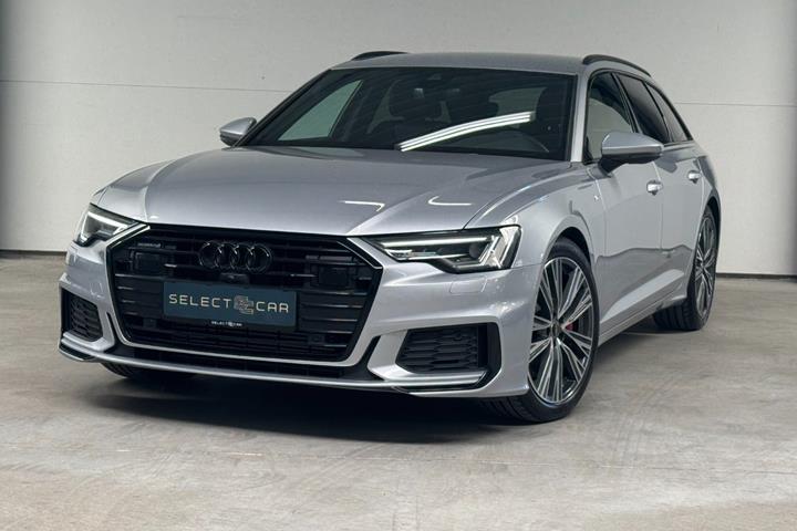 Sølv Audi A6 fra 2023