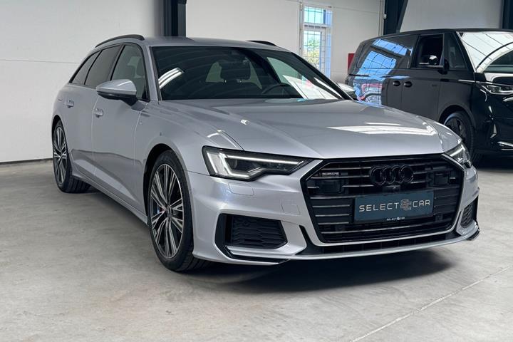 Sølv Audi A6 fra 2023