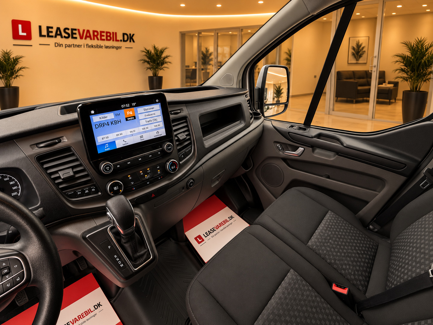Hvid Ford Transit Custom 300 L1 fra 2021