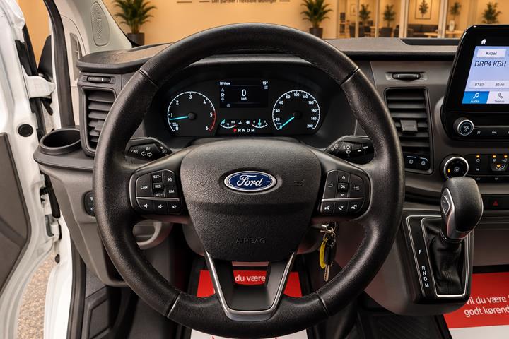 Hvid Ford Transit Custom 300 L1 fra 2021