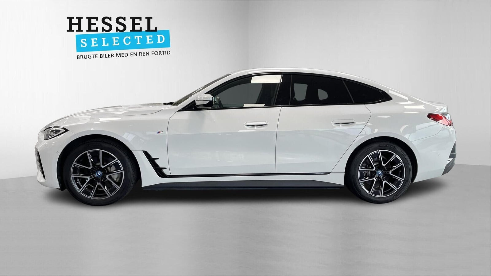 Hvid BMW i4 fra 2023