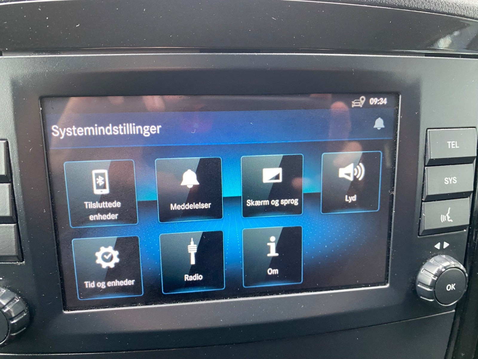 Hvid Mercedes Vito 114 fra 2021