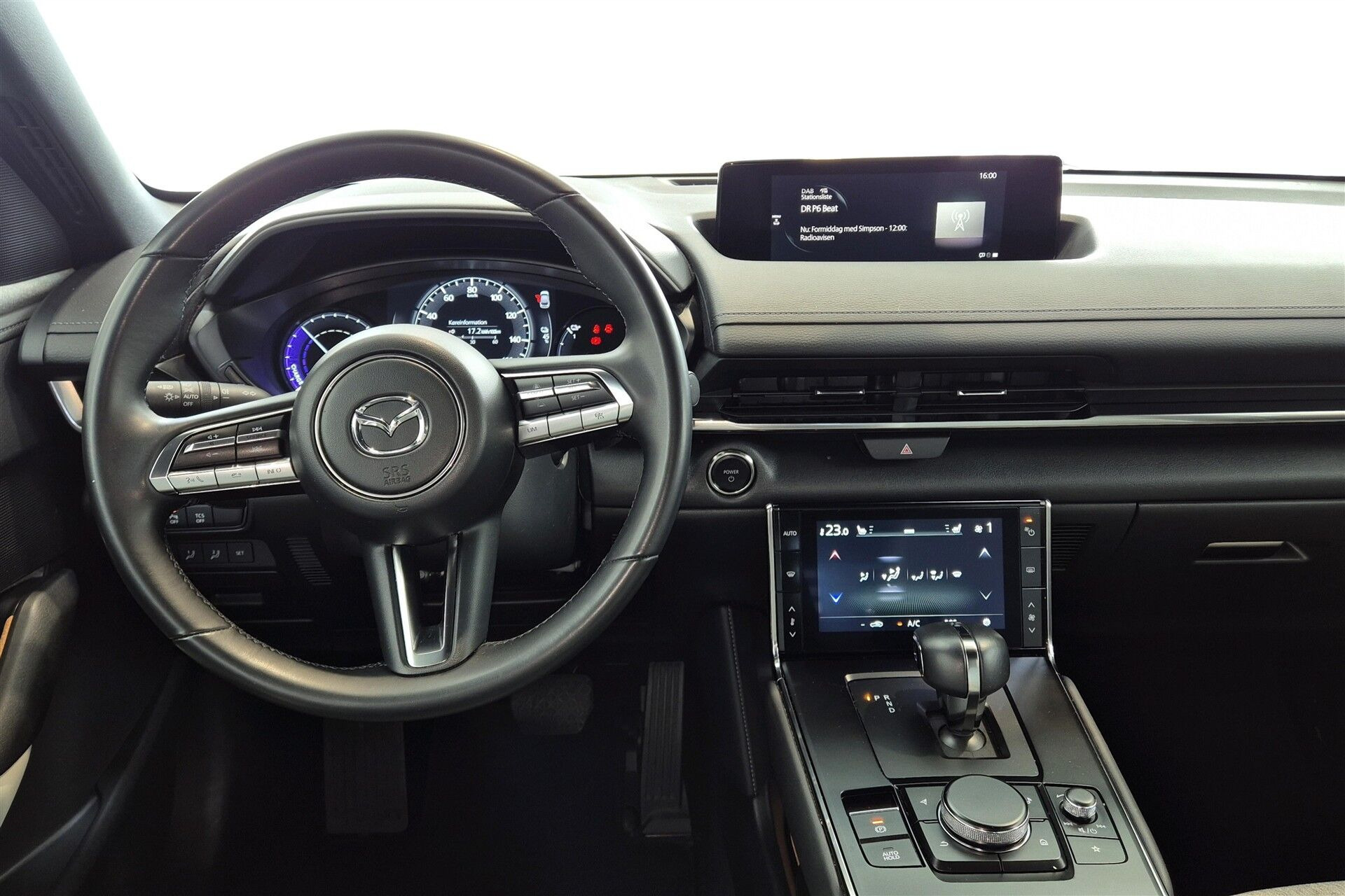 Hvid Mazda MX-30 fra 2023