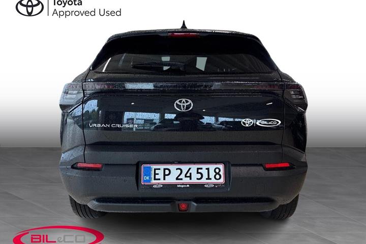 Sort Toyota Urban Cruiser fra 2026