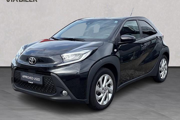 Sort Toyota Aygo X fra 2025