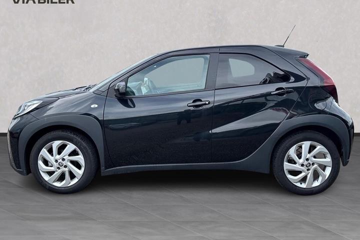 Sort Toyota Aygo X fra 2025