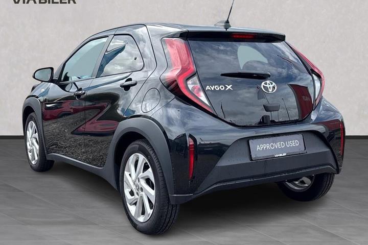 Sort Toyota Aygo X fra 2025