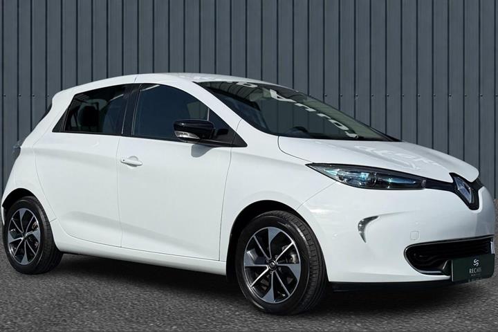 Hvid Renault Zoe fra 2019
