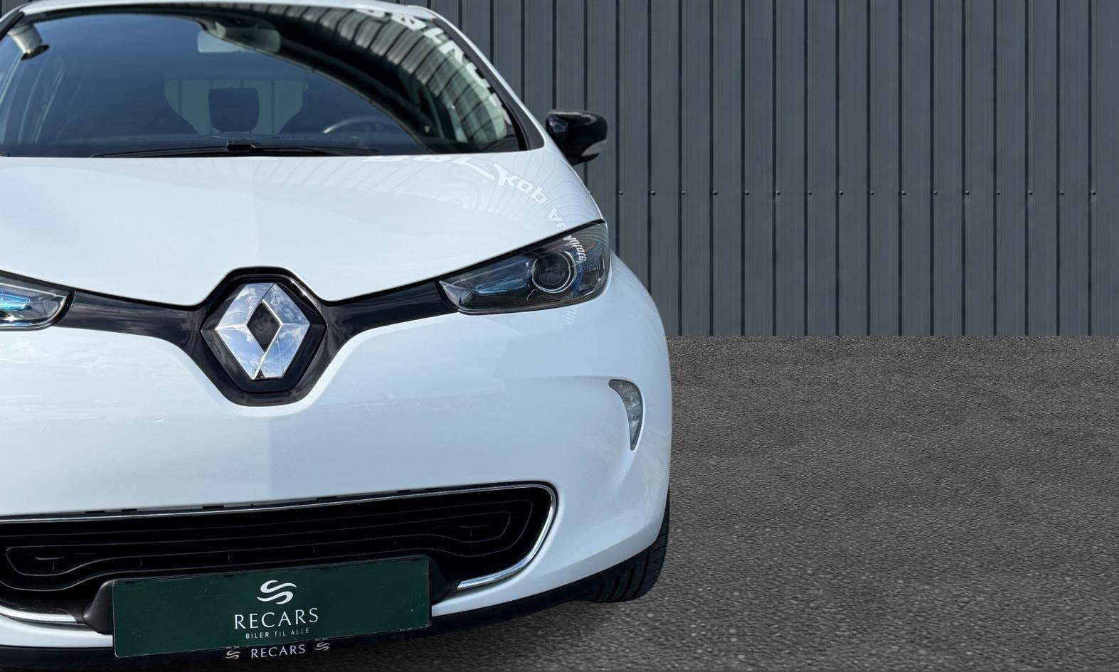 Hvid Renault Zoe fra 2019