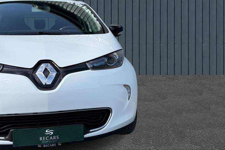 Hvid Renault Zoe fra 2019