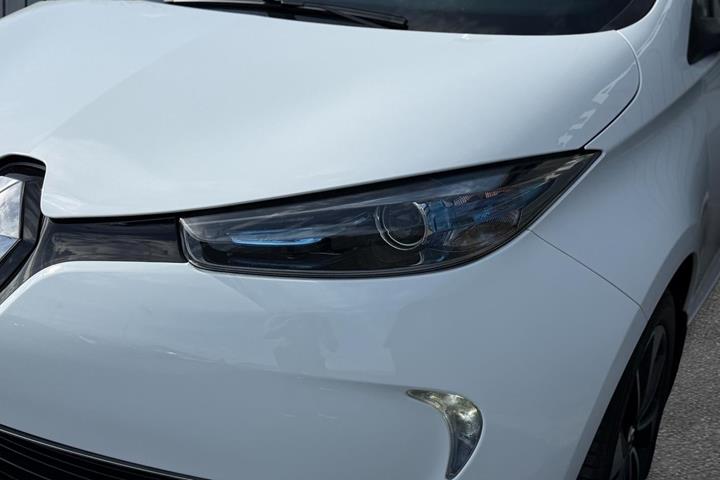 Hvid Renault Zoe fra 2019